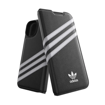 Adidas iPhone 14 Plånboksfodral OR PU - Svart