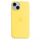 Apple iPhone 14 Silikonskal med MagSafe - Kanariegul