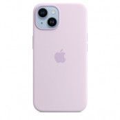 Apple iPhone 14 Silikonskal med MagSafe - Syrenblå