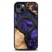 Bewood iPhone 14 Mobilskal Magsafe Unique Violet - Lila/Svart