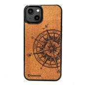 Bewood iPhone 14 Mobilskal Magsafe Wooden Traveler Merbau