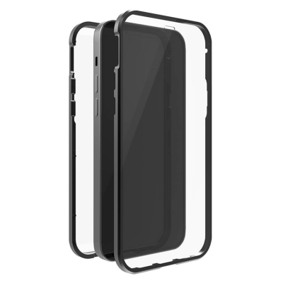 Black Rock iPhone 14 Mobilskal 360 Degree - Svart/Clear