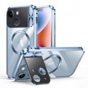 BOOM iPhone 14 Mobilskal Magsafe Metall Frame - Blå