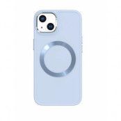 BOOM iPhone 14 Skal Magsafe Liquid Silicone - Ljusblå