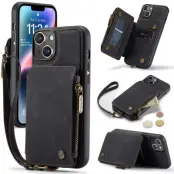 CaseMe Back Case Wallet (iPhone 14) - Brun