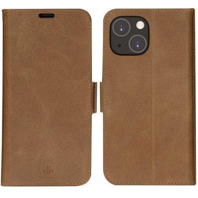 Dbramante iPhone 14 Plånboksfodral Copenhagen - Tan