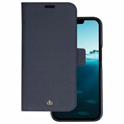 dbramante1928 iPhone 14 Plånboksfodral New York - Marinblå