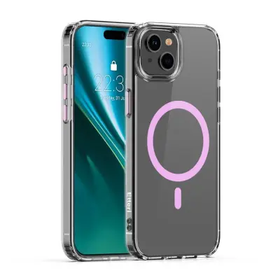 Etteri iPhone 14 Mobilskal MagSafe Color - Rosa