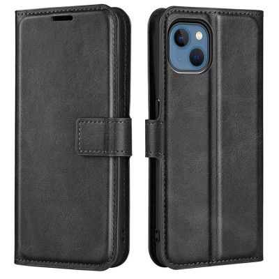 Flip Folio iPhone 14 Plånboksfodral - Svart