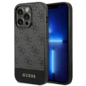 GUESS iPhone 14 Pro Skal Stripe Collection - Grå