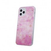 Guldglim Glamfodral iPhone 14 Rosa Skyddande Stilrent