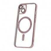 iPhone 14 Fodral Chrome Mag Case i Roséguld