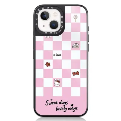 iPhone 14 Mobilskal MagSafe Aluminium Silikon (Style G)