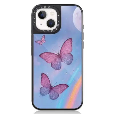 iPhone 14 Mobilskal MagSafe Aluminium Silikon (Style I)