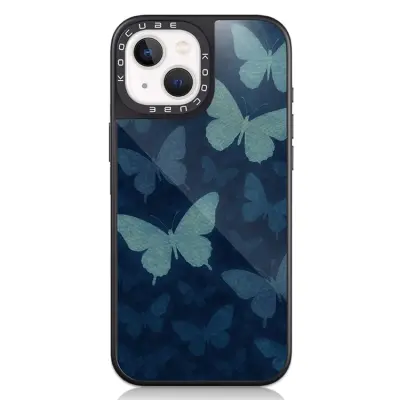 iPhone 14 Mobilskal MagSafe Aluminium Silikon (Style S)