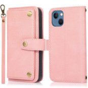 iPhone 14 Plånboksfodral Flip - Rosa