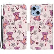 iPhone 14 Plånboksfodral Folio Flip - Bear