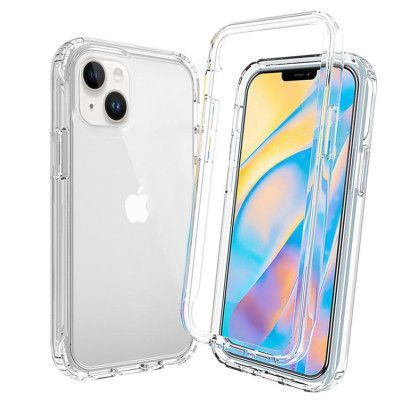 iPhone 14 Skal Gradient Shockproof - Clear