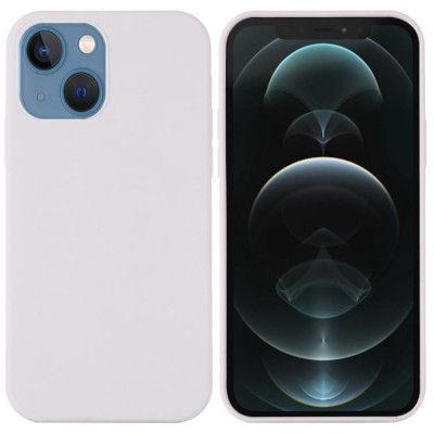 iPhone 14 Skal Magsafe Silicone Ultra Slim - Vit