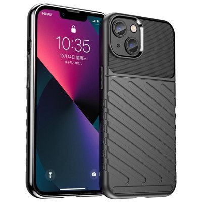 iPhone 14 Skal Thunder Twill - Svart