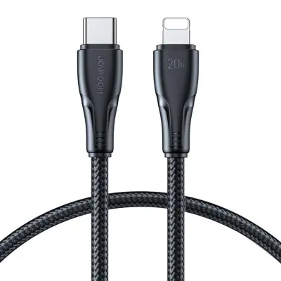 Joyroom Surpass USB-C till Lightning kabel 20W 1.2m - Svart