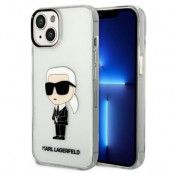 Karl Lagerfeld iPhone 14 Skal IML NFT Ikonik - Transparent