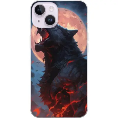 Mobilskal till Apple iPhone 14 med Ylande varg