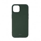 ONSALA iPhone 14 Skal Silikon Chalk - Olivgrön