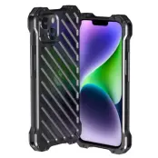 R-JUST RJ-50 Mobilskal till iPhone 14 Aluminium Legering Skydd Metall Grå