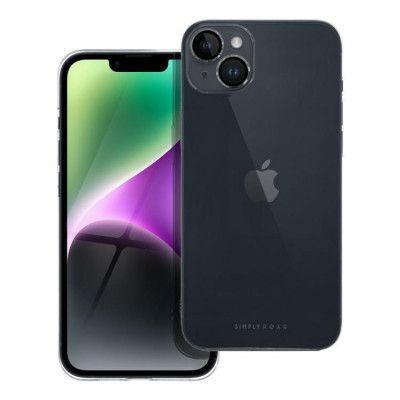 Roar iPhone 14 Mobilskal Pure Simple Fit - Transparent