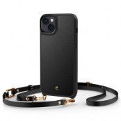 Spigen iPhone 14 Magsafe Skal med Halsband Cyrill Charm - Svart
