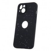 Svart Granitskal iPhone 14 - Skyddande Elegant Design