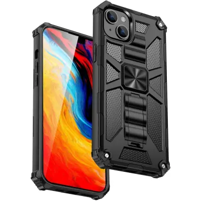 Trolsk Shockproof Hybrid Case (iPhone 14) - Röd
