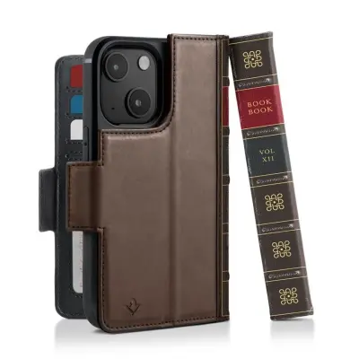 Twelve South BookBook vol. 2 (iPhone 14) - Brun