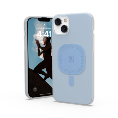 U By UAG iPhone 14 Mobilskal Magsafe Lucent 2 - Cerulean