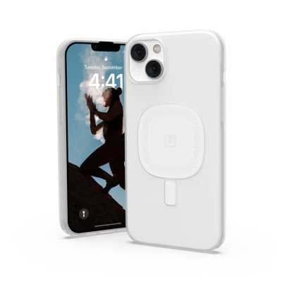 U By UAG iPhone 14 Mobilskal Magsafe Lucent 2 - Vit