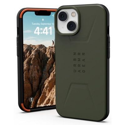 UAG iPhone 14 Mobilskal Magsafe Civilian - Olive