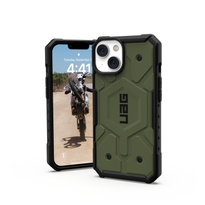 UAG iPhone 14 Skal Pathfinder Magsafe - Olive