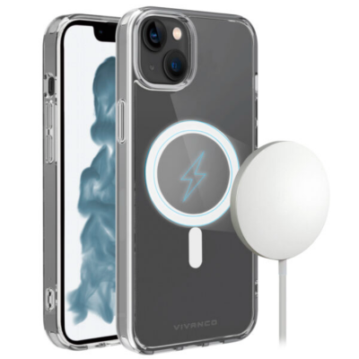 Vivanco iPhone 14 Skal MagSafe Steady - Transparent