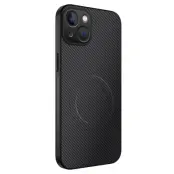 WANLONFENG iPhone 14 Mobilskal MagSafe Carbon TQ