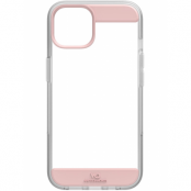 White Diamonds iPhone 14 Skal Innocence Transparent/Rosa Guld