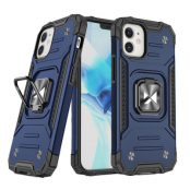 Wozinsky iPhone 14 Mobilskal Ringhållare Armor - Blå