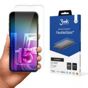 3MK Flexibelt Hybridglas Skärmskydd iPhone 15 Plus