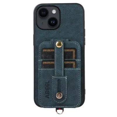 ABEEL Style 02 iPhone 15 Plus Mobilskal Bump Proof Blå