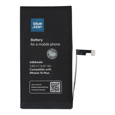 Blue Star iPhone 15 Plus Batteri 4383 mAh HQ