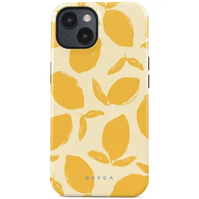 Burga Tough MagSafe Case - Lemon Tart (iPhone 15 Plus)