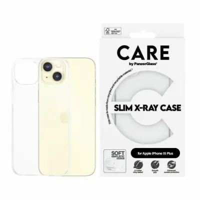 CARE PanzerGlass iPhone 15 Plus Mobilskal Slim - Transparent