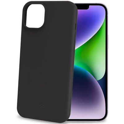 Celly iPhone 15 Plus Mobilskal Planet Soft TPU - Svart