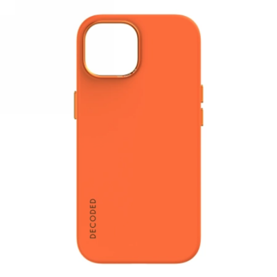 Decoded iPhone 15 Plus Mobilskal MagSafe Silikon - Orange