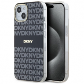 DKNY iPhone 15/14 Plus Mobilskal Magsafe IML Mono & Stripe - Svart